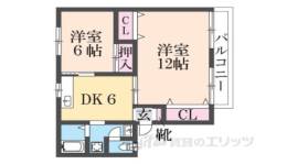 リヴェール吉条１間取り図面