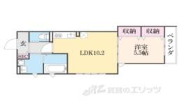 ユアメゾン下鴨葵間取り図面