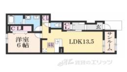 アルドーレＡ間取り図面