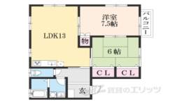 パルク学園北間取り図面