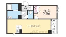シャーメゾンちきりや壬生間取り図面