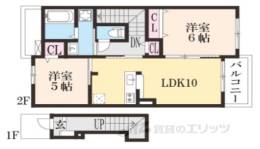 シャルル２間取り図面