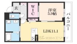 ヴィラコート　ワン間取り図面