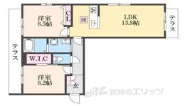 ヴィラコート　ワン間取り図面