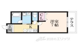 パラディ下坂間取り図面