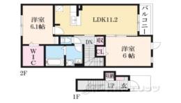 ミ・リブロ堅田間取り図面