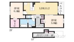 ミ・リブロ堅田間取り図面
