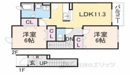 ナチュレＡＧＡＫＥ間取り図面