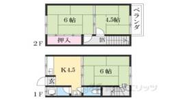 スタイル土師２間取り図面