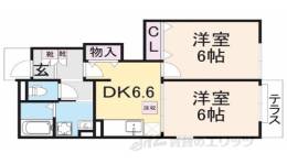トゥルースラルジュ１間取り図面