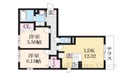 セジュールあすか間取り図面