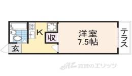ライフステージ広瀬安岡２間取り図面