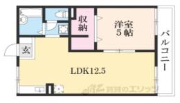 コーポアラモ間取り図面