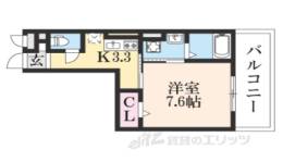 Ｃｒｅｓｃｅｒｅ洛北間取り図面