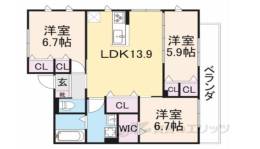 エルメゾン川端間取り図面