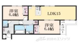エリディア京都智恵光院間取り図面