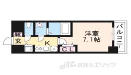 アドバンス京都ソナーレ間取り図面