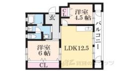 ロイヤルハイツ野洲間取り図面