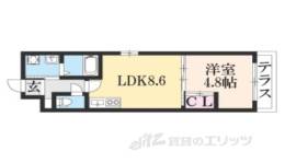 クレアーレ伏見南間取り図面