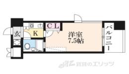 Ｄｅ’ｌｅａｄ烏丸五条間取り図面