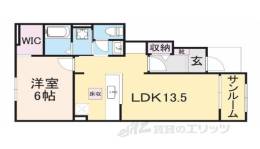 ラウレア１間取り図面