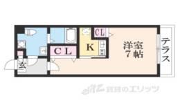 THE GARNET SUITE RESIDENCE 御所西間取り図面