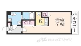 THE GARNET SUITE RESIDENCE 御所西間取り図面