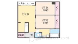 ＨＡＬ京大桂間取り図面