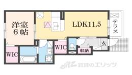 ミルト長浜Ｂ棟間取り図面