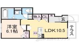 ミルト長浜Ａ棟間取り図面