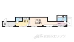 JIN上京仁和間取り図面