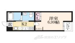 KAMO RIVER 清水五条間取り図面