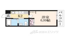 KAMO RIVER 清水五条間取り図面