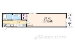 KAMO RIVER 清水五条間取り図面