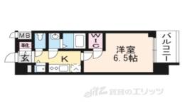エスリード京都梅小路間取り図面