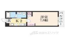 サンクトスコート京都駅北間取り図面
