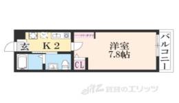 サンクトスコート京都駅北間取り図面