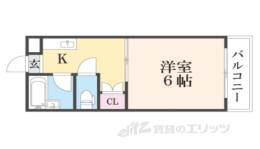 ロータリーマンション出口間取り図面