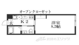 サンクトスコート五条室町間取り図面