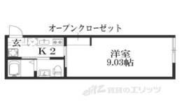 サンクトスコート五条室町間取り図面