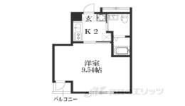 サンクトスコート五条室町間取り図面