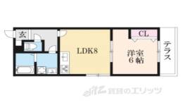 メゾンドグリシーヌ間取り図面