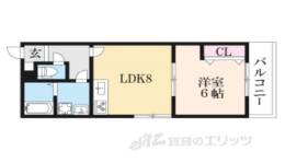 メゾンドグリシーヌ間取り図面