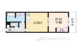 メゾンドグリシーヌ間取り図面