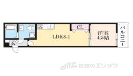 メゾンドグリシーヌ間取り図面