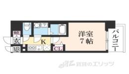 ファーストフィオーレ京都円町間取り図面