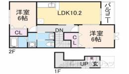 レイクノージュ間取り図面