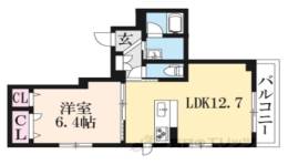 シャーメゾン梅小路間取り図面