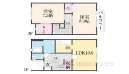ウエスト・オーク間取り図面