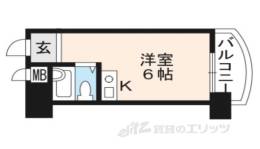 朝日プラザ高瀬川間取り図面